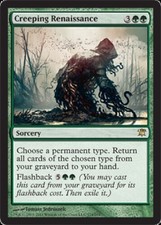 1x Creeping Renaissance - Foil NM, English MTG Innistrad
