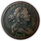 -33815 Large 7 over 6 Draped Bust Large Cent Very Fine Vf Coin, Details #5513