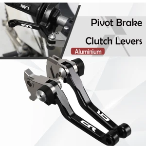 Motorcycle Durable Pivot Brake Clutch Levers For Honda CR80R CR85R CR125R CR250R - Picture 1 of 14