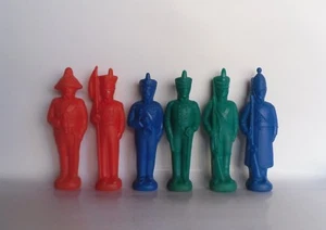Vintage USSR Original Set of Plastic Toy Soldiers Defenders of the Fatherland - Picture 1 of 7