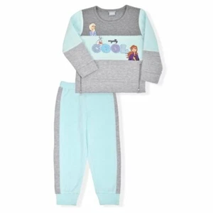 Disney Frozen 2 Toddler Girl Mint Fleece Sweatshirt & Sweatpants 2pc - Picture 1 of 1