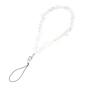 Pearl Crystal Mobile Chain Łańcuszki na telefon - Akcesoria Telefon Wiszący - Zdjęcie 1 z 12