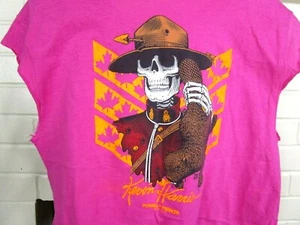 VTG 80s Powell Peralta Kevin Harris Crop (L) SKATEBOARD SHIRT THRASHER HookUps - Picture 1 of 9