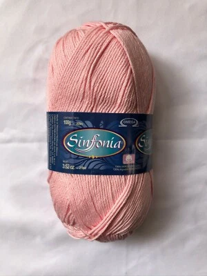 ~ ~ Пряжа OMEGA SINFONIA 100% хлопок - 3,52 унции/218 ярдов 100 г/200 м #8 спортивный вес - Изображение 1 из 4