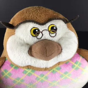 Bandai Land of Oz Talking WISER Owl Plush Stuffed Animal Toy Glasses - Picture 1 of 6