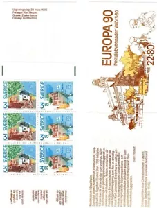 Schweden 1990 Europa cept Heft postfrisch - Bild 1 von 1