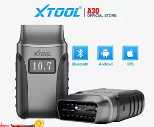 XTOOL A30 Automotive Scanner All System Bluetooth Diagnostics Tools 8 Resets - Picture 1 of 7