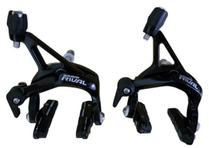 Juego de frenos de llanta Sram Rival pastillas SwissStop juego de pinzas negras F&R bicicleta de carretera - Imagen 1 de 10