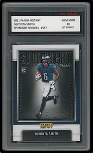 DEVONTA SMITH 2021 PANINI FOCO INSTANTÁNEO 1ER GRADO 10 TARJETAS DE NOVATO ÁGUILAS DE RADIOCONTROL - Imagen 1 de 1