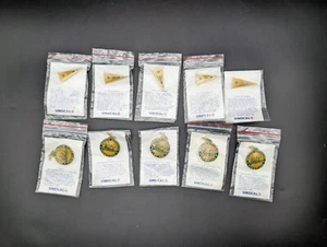 Oakland Athletics A's Enamel PIN Unocal 1988 Western Division Champions Flag Lot - Picture 1 of 1