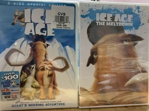 New Ice Age DVD & New Ice Age The Meltdown DVDs - Picture 1 of 6