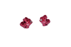 TEAM LOSI MINI-T 2.0 GPM FRONT RED ALUMINUM C-HUB LM019-R - Picture 1 of 4