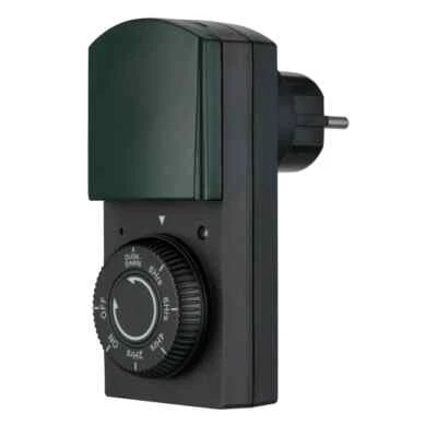 2 Stück REV Zeitschaltuhr mit Dämmerungs-Count-down Funktion IP44 NEU R2848 - Bild 1 von 2