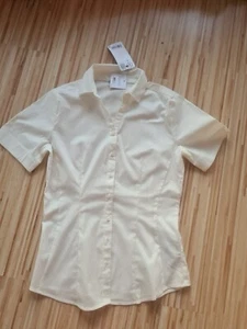 Orsay Damen/ Mädchen Bluse Hemd in Creme Gr. 36 Mit Etikett - Bild 1 von 4