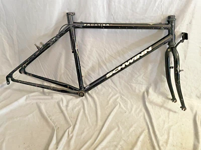 1990 Schwinn Frontier MTB Bike Frame Large 19" Hardtail Chromoly Steel Ships USA - Image 1 of 4