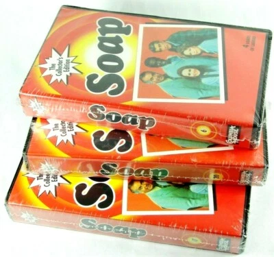 New Sealed Lot Of 3 1979-1980 Soap 12 Episodes TV Comedy VHS - Image 1 of 4