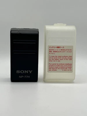 Bateria Sony NP-77H genuína 2400 mAh 6V recarregável para Handycam - Imagem 1 de 4
