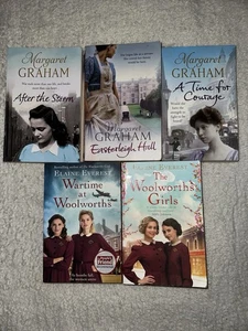Elaine Everest, Margaret Graham Book Bundle X 5, History, Womens Fiction, Drama, - Picture 1 of 2