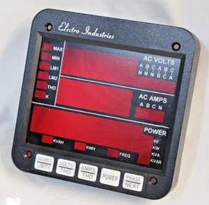Electro Industries Powermeter Abdeckung Membran Front Touch Tasten Bedienfeld - Bild 1 von 4