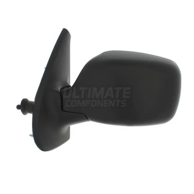 Espejo retrovisor puerta ala cable negro pasajero lado izquierdo Renault Kangoo Van 2003-2009 Foto 1 de 4