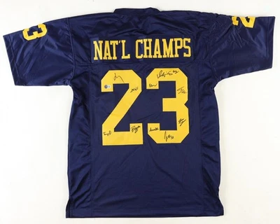 2023 National Champions Jersey Team-Signed by (10) with Tommy Doman, Ja'Den Mcbu - Image 1 of 3