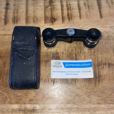 Vintage German ROW Rathenow LUXOSTAR Opera Glasses Case - Image 1 of 4