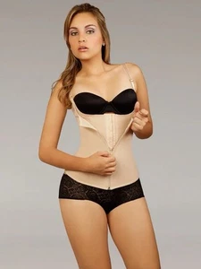 Vedette 400 Beige Size 36 Felice Underbust Waist Cincher w/ Zipper - Picture 1 of 5
