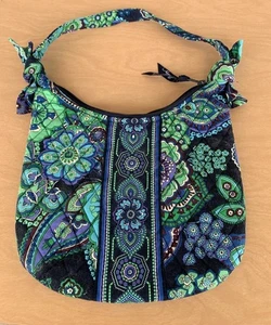 Vera Bradley Rhapsody Olivia Women's Handbag Multicolor Floral Paisley Hobo Bag - Picture 1 of 4