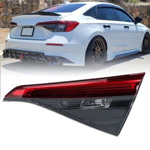 Right Inner LED TailLights For 2022 2023 Honda Civic Sedan Rear Lamps Passenger - Picture 1 of 9