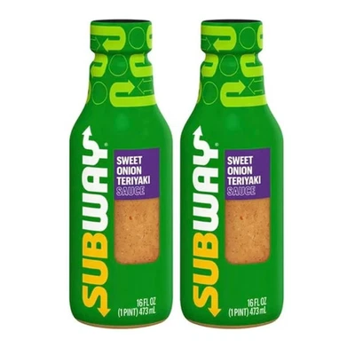 Subway Sauce, Sweet Onion Teriyaki - 16 fl oz - 2 pack - image 1 of 3