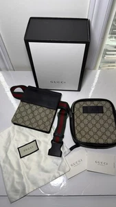Auténtica Riñonera/Bolso Bandolera Gucci GG Lona Recubierta + Caja + Bolsas para el Polvo - Imagen 1 de 11