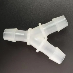 1/2" Schlauch Widerhakenverschraubung 12,7 mm Y-Typ 3 Wege Kunststoff Schlauch Fugenspleißer 25 Stück - Bild 1 von 7