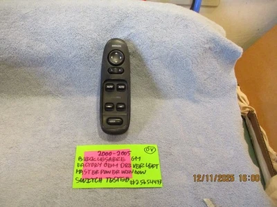 2000-2005 BUICK LESABRE GM DRIVER MASTER POWER WINDOW SWITCH PLEASE LOOK PICTURE - Image 1 of 4