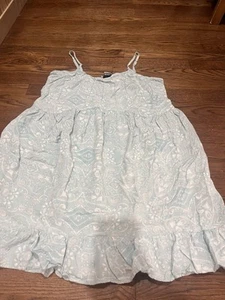 Simply Noelle Sun Dress S/M Blue Strapy Mini - Picture 1 of 8