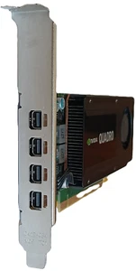 NVIDIA QUADRO K1200 - 4 GB DDR5 128 BIT - SCHEDA GRAFICA - 4 X mini-DisplayPort - Foto 1 di 9