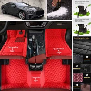 For Bentley Continental GT Car Floor Mats Custom Waterproof Auto Liners Carpets - Imagen 1 de 19