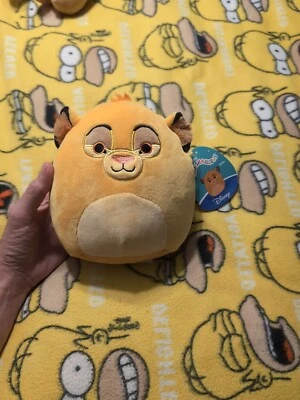 Squishmallow Disney The Lion King SIMBA 7” Stuffed Animal Plush Kellytoy - Image 1 of 4