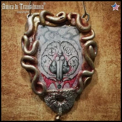 Talismán Leviatán Joyas Mágicas Colgante Amuleto por Dinero Riqueza Energía Viril Foto 1 de 4