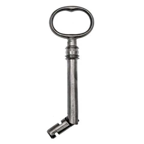 Antique Key - PIVOTED TIP Solomon Henry Type c.18th/19th Century 4" - ref.k918 Cover