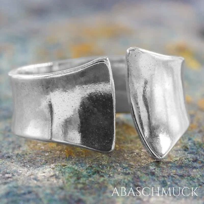 Silberring Silber 925 Ring  Verstellbar Offen R0832 🎁 - Bild 1 von 4