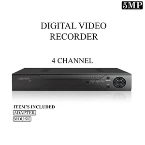 4 Kanal HDMI CCTV DVR Videorecorder HD 1080P für Zuhause Überwachungskamera System - Bild 1 von 11