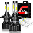 H4 9003 HB2 LED Headlight Bulb Light High/Low Beam replace Kit Xenon White 6000k