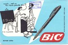BUVARD PUBLICITAIRE STYLO POINTE BIC