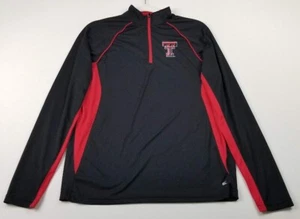Texas Tech Jacke Herren S Small rot schwarz Langarm Game Day 1/4 Zip Pullover - Bild 1 von 9
