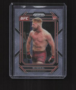 2023 UFC Panini Prizm Bo Nickal RC #103