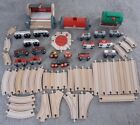 BRIO BUNDLE INCLUDING: TRAINS, CARRIAGES, STATIONS, TURNTABLE & TRACK ~ ALL BRIO