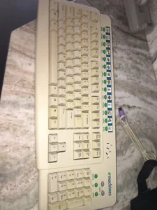 eMachines EKB-5190 Multimedia Keyboard Wired PS/2 w/Multifunction Keys *Tested* - Picture 1 of 5