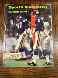 Sports Illustrated Jan. 7, 1974 - Fran Tarkenton Cover, Bagged/Boarded!!!! - Picture 1 of 10