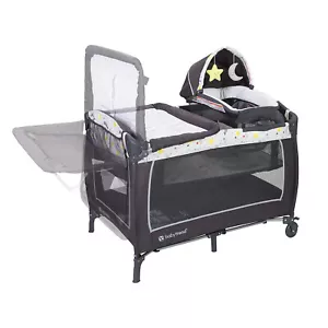 Baby Trend Lil Snooze Deluxe 2 Nursery Center Play Yard - - BRAND NEW - - - Picture 1 of 10