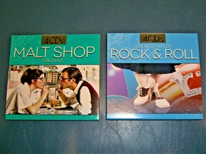Malt Shop and Rock & Roll Favorites 8 CDs Various Artist - Picture 1 of 5